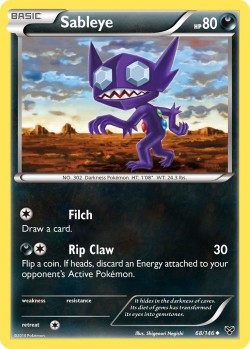Carte Pokémon: Sableye