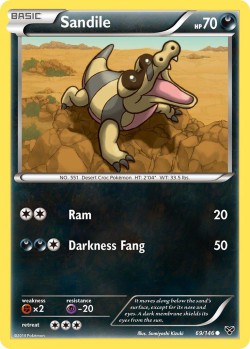 Carte Pokémon: Sandile