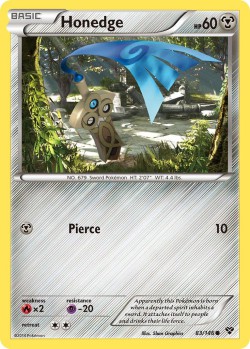 Carte Pokémon: Honedge