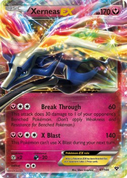Carte Pokémon: Xerneas EX