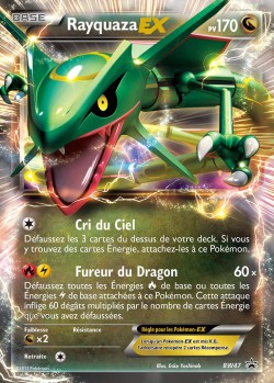 Carte Pokémon: Rayquaza EX