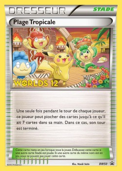 Carte Pokémon: Plage Tropicale
