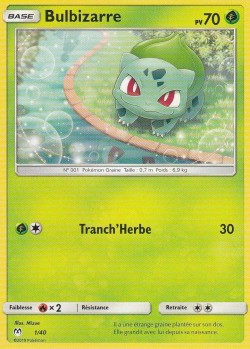 Carte Pokémon: Bulbizarre