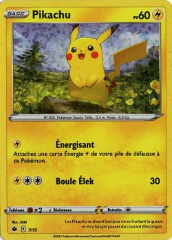 Carte Pokémon: Pikachu