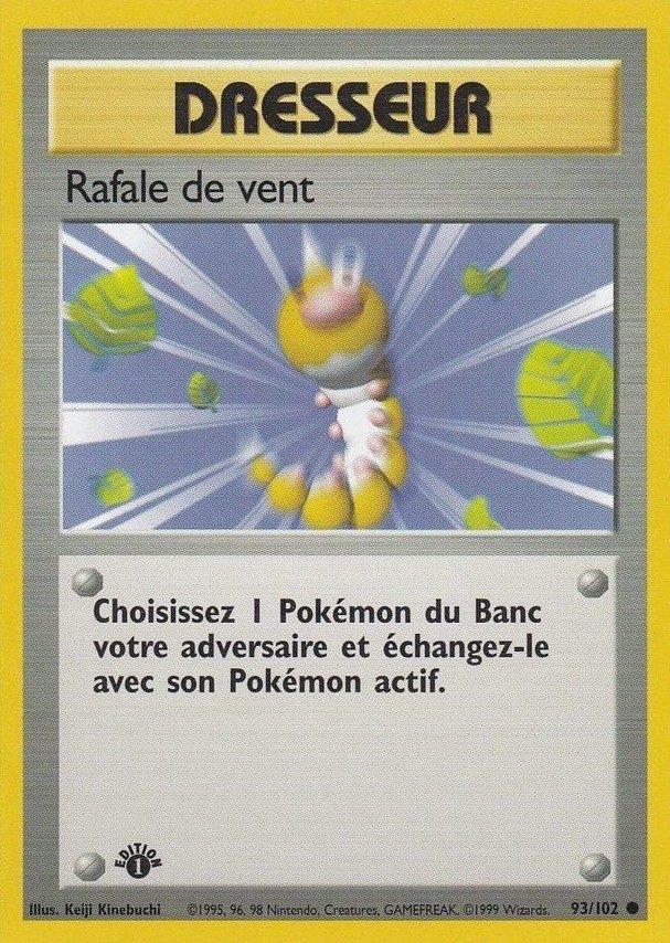 Carte Pokémon: Rafale de vent