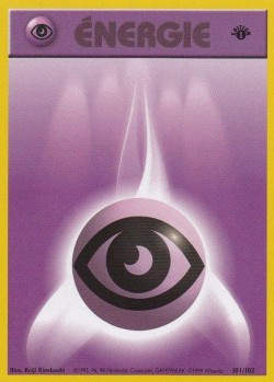 Carte Pokémon: Énergie Psy