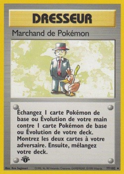 Carte Pokémon: Marchand de Pokémon