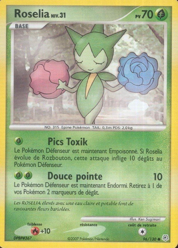 Carte Pokémon: Roselia