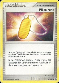 Carte Pokémon: Pièce rune