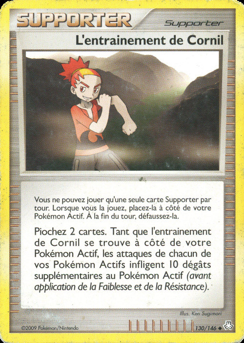 Carte Pokémon: L'entrainement de Cornil