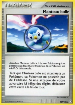 Carte Pokémon: Manteau bulle