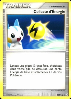 Carte Pokémon: Collecte d'Énergie