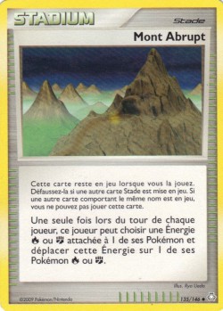Carte Pokémon: Mont Abrupt