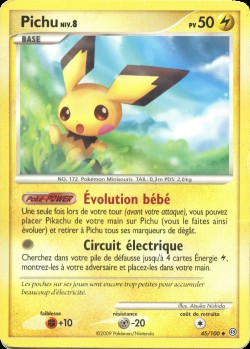 Carte Pokémon: Pichu