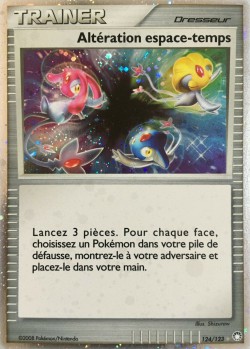 Carte Pokémon: Altération espace-temps