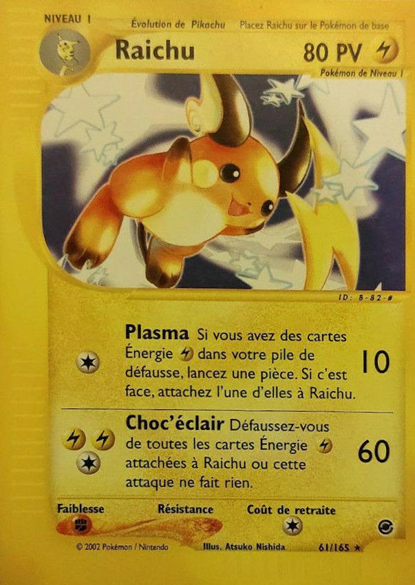 Carte Pokémon: Raichu