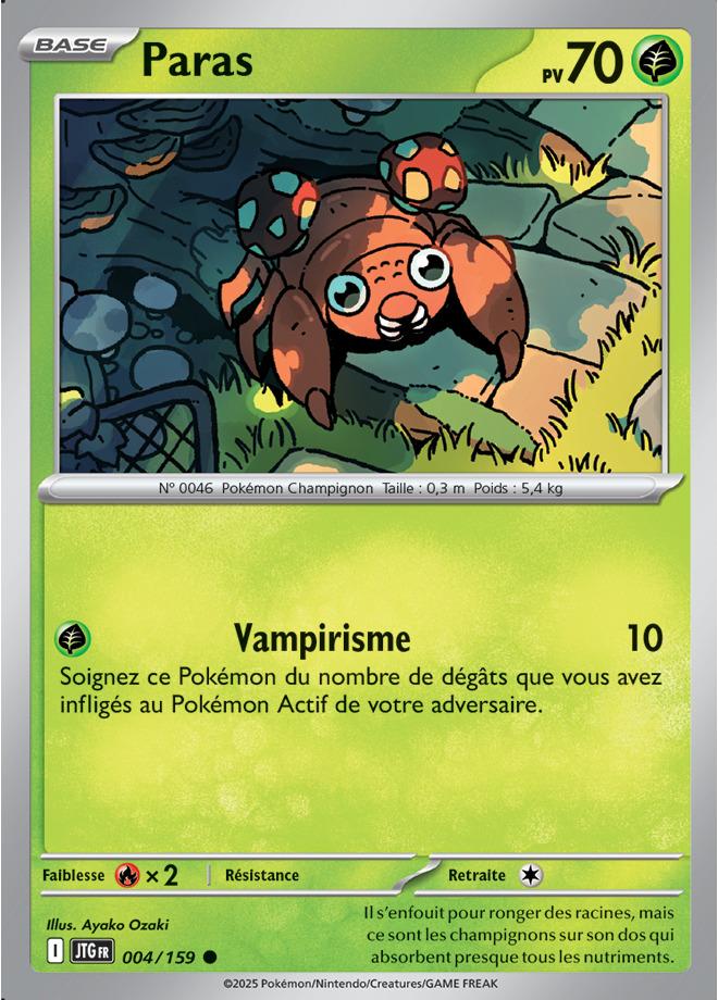 Carte Pokémon: Paras