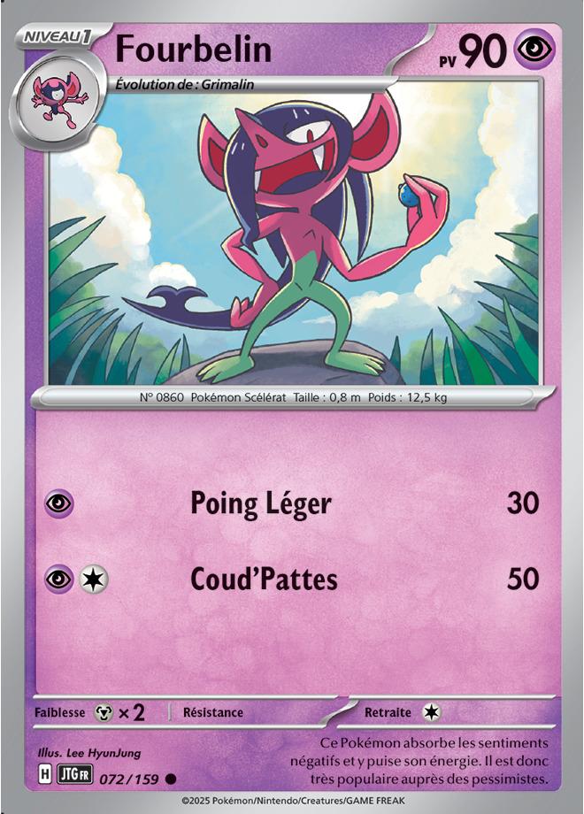 Carte Pokémon: Fourbelin