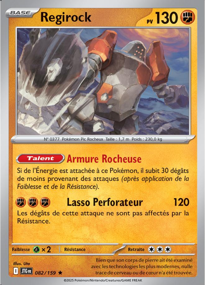 Carte Pokémon: Regirock