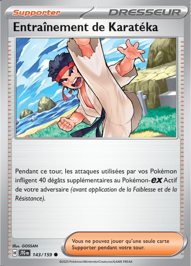 Carte Pokémon: Entraînement de Karatéka