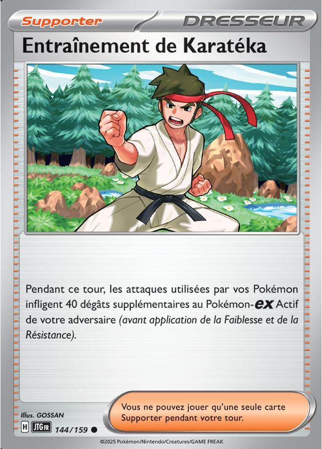 Carte Pokémon: Entraînement de Karatéka
