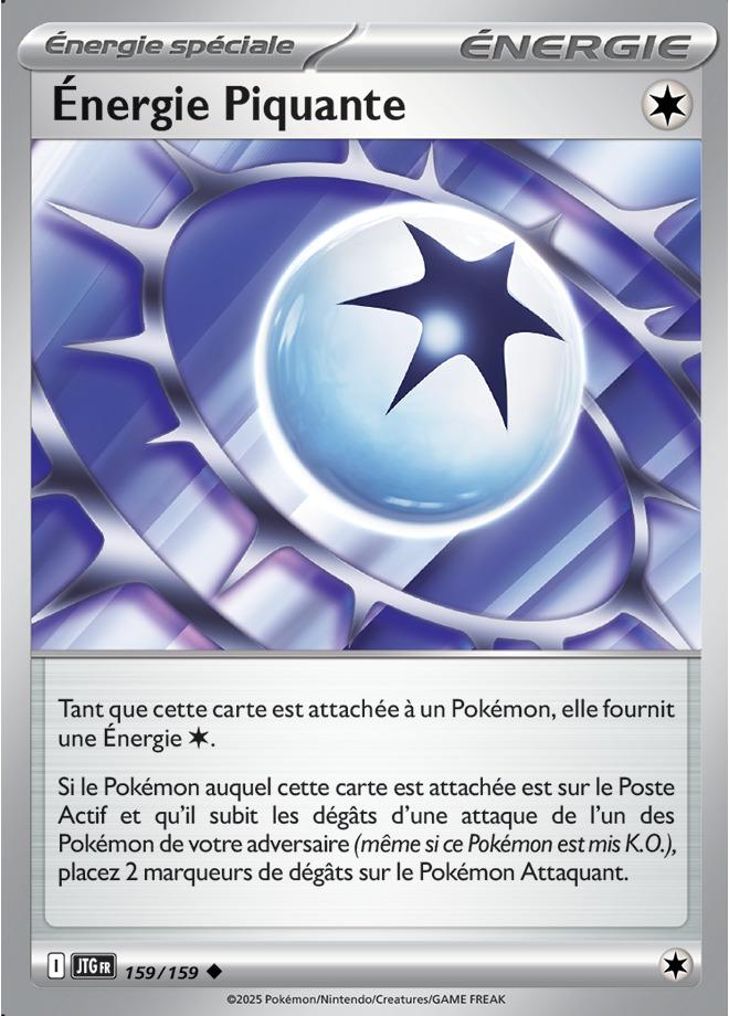Carte Pokémon: Énergie Piquante