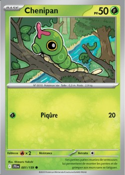 Carte Pokémon: Chenipan