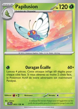 Carte Pokémon: Papilusion