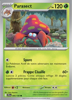 Carte Pokémon: Parasect