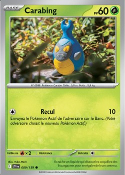 Carte Pokémon: Carabing