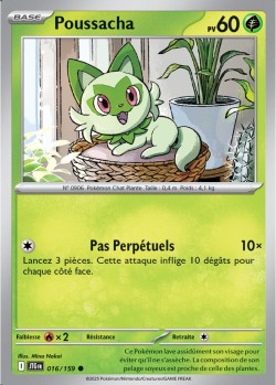 Carte Pokémon: Poussacha