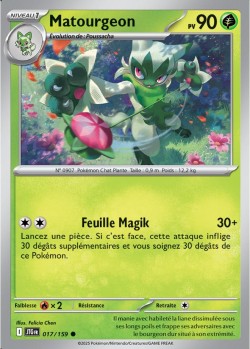 Carte Pokémon: Matourgeon