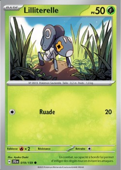 Carte Pokémon: Lilliterelle