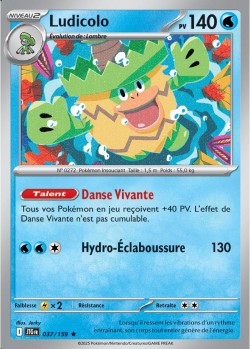 Carte Pokémon: Ludicolo
