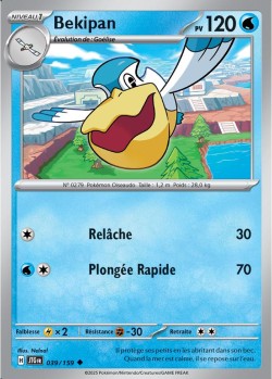 Carte Pokémon: Bekipan