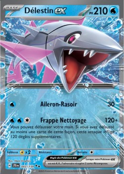 Carte Pokémon: Délestin ex