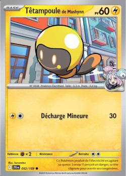 Carte Pokémon: Têtampoule de Mashynn