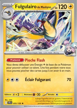Carte Pokémon: Fulgulairo de Mashynn