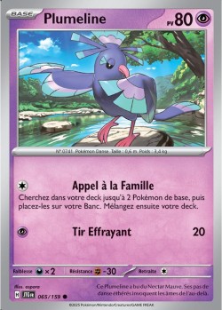 Carte Pokémon: Plumeline