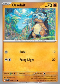 Carte Pokémon: Osselait