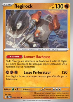 Carte Pokémon: Regirock