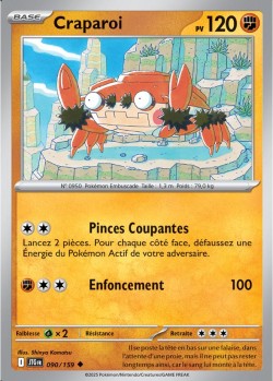 Carte Pokémon: Craparoi