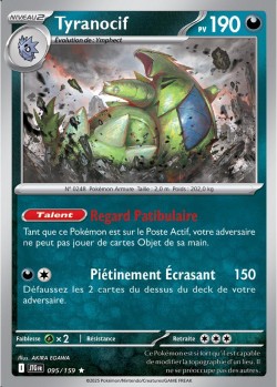 Carte Pokémon: Tyranocif