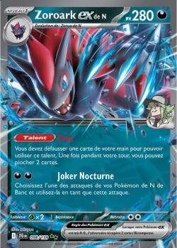 Carte Pokémon: Zorua ex de N