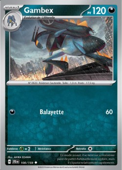 Carte Pokémon: Gambex