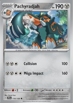 Carte Pokémon: Pachyradjah