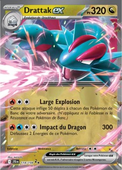 Carte Pokémon: Drattak ex