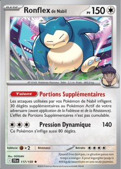 Carte Pokémon: Ronflex de Nabil