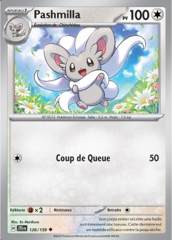 Carte Pokémon: Pashmilla