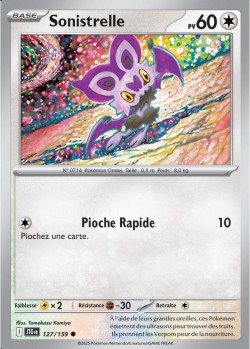 Carte Pokémon: Sonistrelle